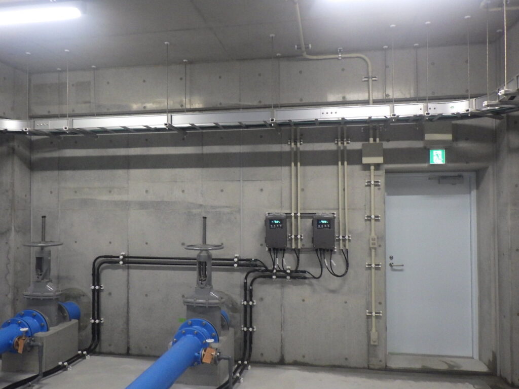 北部水源地 施工